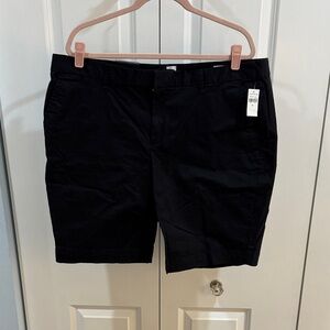 GAP Women's Classic Black Bermuda Shorts Plus Size 20